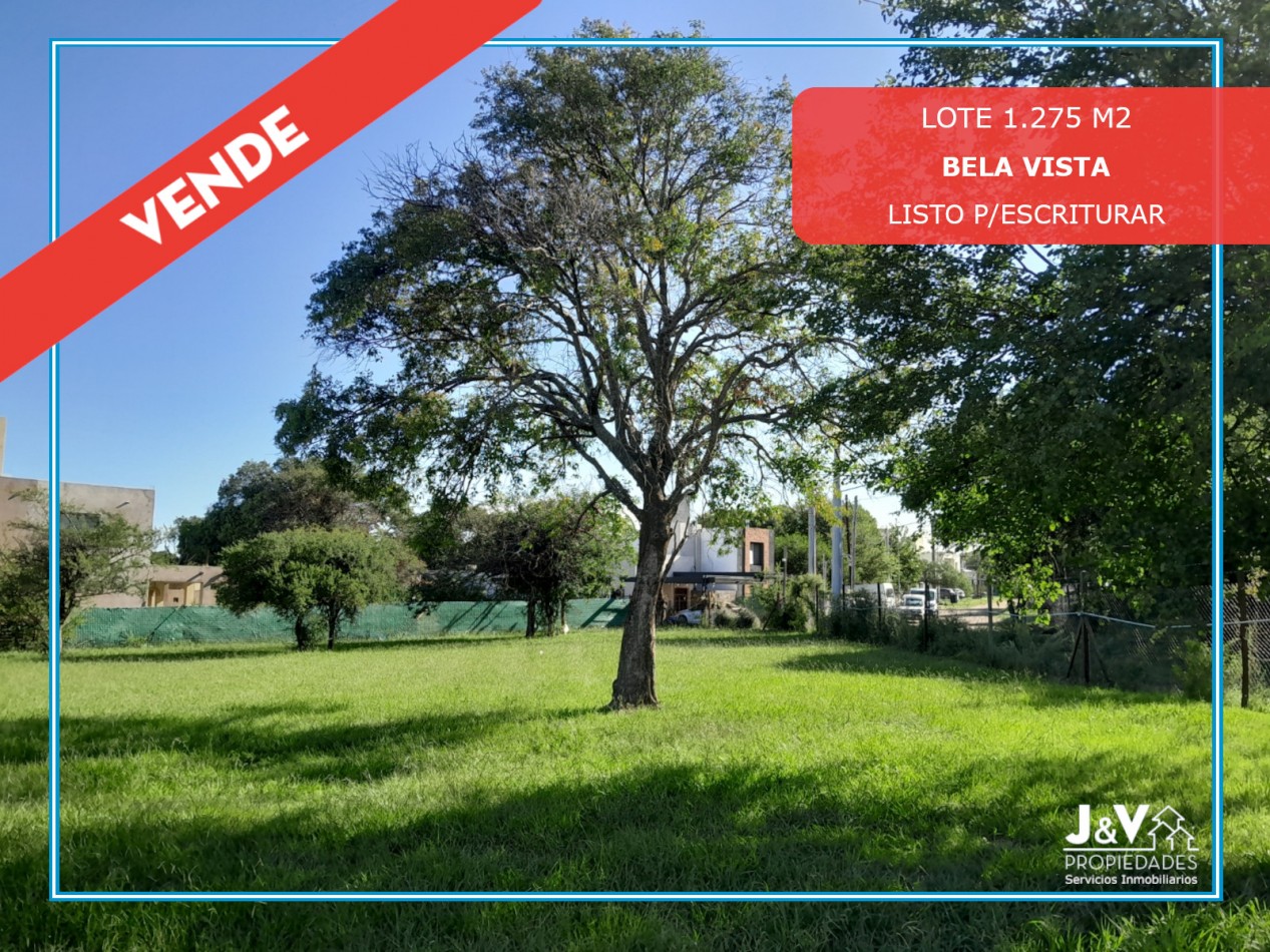 VENDO LOTE 1.275 m² - BELA VISTA - RIO CEBALLOS