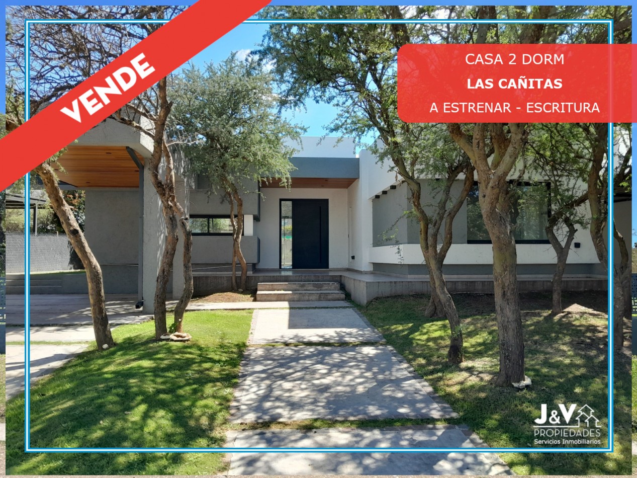 VENDO HERMOSA CASA DE 2 DORM. A ESTRENAR EN LAS CAÑITAS.
