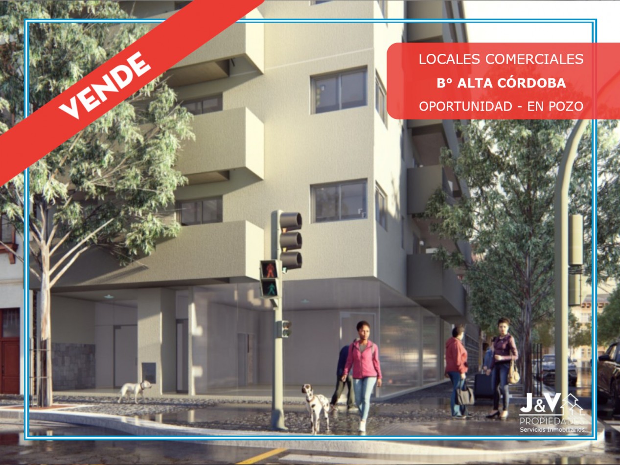 VENDO LOCALES COMERCIALES EN POZO B° ALTA CORDOBA