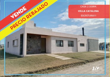 VENDO CASA 2 DORM. VILLA CATALINA. APTO CREDITO!!!