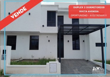 Vendo duplex de 2 dormitorios en Docta Avenida - A estrenar. Financiacion!