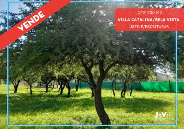 VENDO LOTE 700 m² - BELA VISTA/VILLA CATALINA