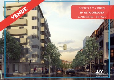 VENDO DEPARTAMENTOS DE 1 Y 2 DORM. EN POZO C/AMENTIES B° ALTA CORDOBA