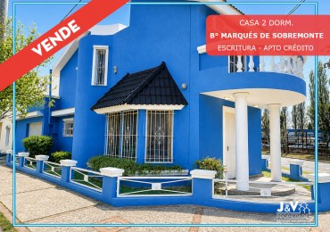 VENDO HERMOSA CASA 3 DORM. B° MARQUES DE SOBREMONTE. APTA CREDITO