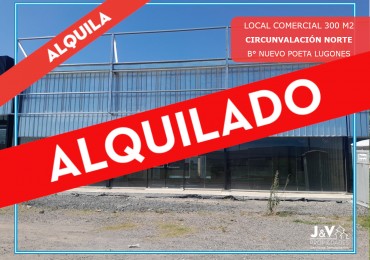 ALQUILO LOCAL COMERCIAL SOBRE AV. CIRCUNVALACION NORTE. ULTIMO DISPONIBLE!!!