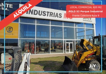 ALQUILER - LOCAL 420 M² FRENTE A RUTA 9 | POLO 52