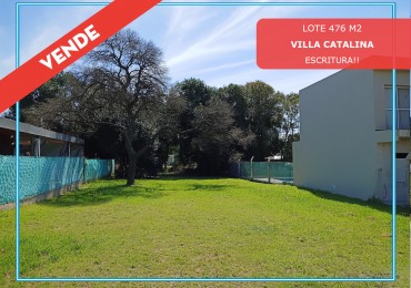 VENDO LOTE 476 M2 VILLA CATALINA ETAPA LOS ALTOS