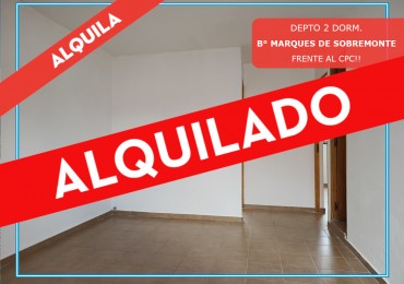 ALQUILO DEPARTAMENTO 2 DORM. FRENTE AL CPC MONSEÑOR PABLO CABRERA