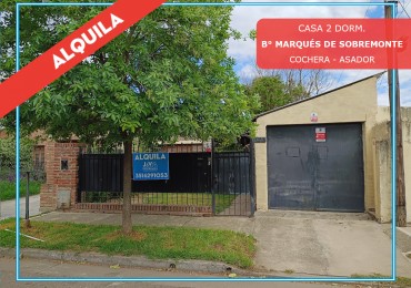 ALQUILER CASA 2 DORM. B° MARQUES DE SOBREMONTE