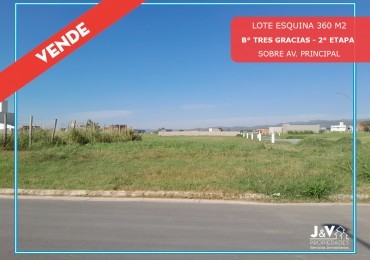 VENTA | LOTE ESQUINA 360 m² - B° Tres Gracias, 2° Etapa